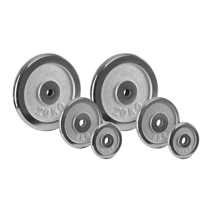 WEIGHT TRAINING PLATES CHROME Sapphire Sports